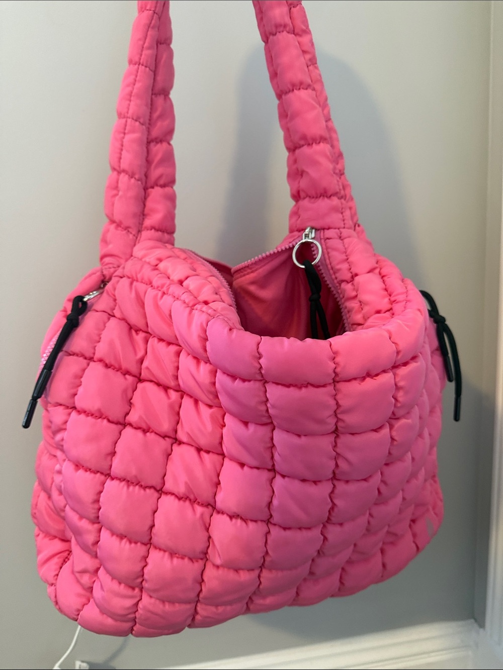 Free People Movement Pink Quilted Shoulder Bag - Picture 6 of 6
